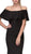 Eureka Fashion - Ruffle Paneled Off Shoulder Mermaid Gown 7113 - 1 pc Blush In Size L Available