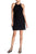 Nine West - 10648066 Halter Lace Sheath Cocktail Dress in Black