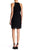 Nine West - 10648066 Halter Lace Sheath Cocktail Dress in Black