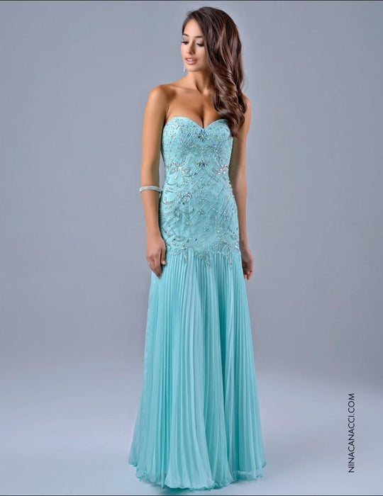 Nina Canacci - 7121 Dress in Mint