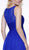 Sleeveless Lace and Chiffon A-Line Evening Dress