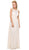 Nox Anabel - 7126 Sleeveless Lace and Chiffon A-Line Evening Dress