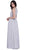 Nox Anabel - 7126 Sleeveless Lace and Chiffon A-Line Evening Dress
