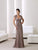 Montage by Mon Cheri - 211913 Long Dress In Mink