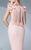 MNM Couture - Detailed Sweetheart Mermaid Dress G0548 in Pink