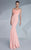 MNM Couture - Strapless Sweetheart Trumpet Dress G0607 in Pink