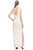 Sue Wong - Bateau Neck Sheath Dress W5162 in White