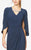354 Ruched Jeweled Sheath Gown in Midnite
