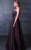 MNM Couture - Strapless Sweetheart Ballgown N0088 in Black and Red