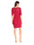Adrianna Papell - Pleated Cocktail Dress 15211000 in Red