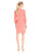 Adrianna Papell - 11261170 Three Quarter Length Sleeve Shift Dress in Orange