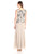 Alex Evenings - 125607 Floral Printed Sheath Dress with Jacket in Neutral