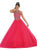 Jewel-Encrusted Halter Neck Ball Gown
