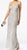 Adrianna Papell - AP1E202208 Sequin Embellished V-Neck Dress In Silver