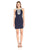 Taylor - Embellished Halter Neck Dress 8814M in Blue