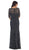 May Queen - Lace Adorned Quarter Sleeve Mermaid Evening Dress