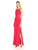 Aidan Mattox - Halter Neck Crepe Dress 54469750 in Pink