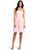 Donna Morgan - DR654M Ruched Strapless Dress in Pink