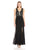 Adrianna Papell - V-Neck Sheath Dress AP1E201342 in Black
