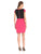 Adrianna Papell - 13263600 Color Block Sheath Dress in Red and Black