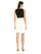 Taylor - Floral Accented Sheath Dress 8614M in Black and White