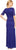 Adrianna Papell - AP1E201705 Lace Bateau A-Line Dress In Blue