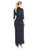 Adrianna Papell - 81917520 Embellished Square Neck Dress with Bolero in Blue