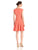 Taylor - V-Neck Jersey A-line Dress 5534M in Orange
