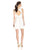 Aidan Mattox - Floral Jacquard Party Dress 151A99330 in White