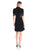 Adrianna Papell - AP1D100397 High Neck A-line Dress in Black