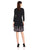 Nine West - 10623914 Jewel Cotton Knit Dress in Black