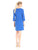Adrianna Papell - 11261170 Three Quarter Length Sleeve Shift Dress in Blue