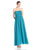 Adrianna Papell - Pleated Sweetheart A-line Dress 231M64790 in Green