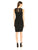 Taylor - Sleeveless Jewel Neck Dress 8533M in Black