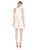 Aidan Mattox - Halter Cocktail Dress 151A98650 in White and Neutral