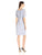 Adrianna Papell - AP1D100590 Flutter Sleeve Short Dress in Gray