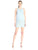 Aidan Mattox 151A12820 Lace Halter Neck Blouson Mini Dress - 1 pc Light Blue In Size 6 Available In Blue