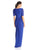 Adrianna Papell - Ruched Long Dress 81929290 in Blue