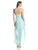 Adrianna Papell - Rosette Applique High Low Dress 231M51350 in Green