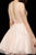 Angela & Alison - 72039 Sleeveless Embellished Tulle Cocktail Dress In Pink