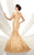 Ivonne D by Mon Cheri - 216D47 Dress in Gold