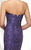 Ivonne D - Lace Tiered Mermaid Gown 216D49 in Purple