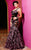 MNM Couture - 7213 Ruffled Deep Sweetheart Mermaid Dress In Purple