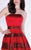 Shorts by Mon Cheri - MCS21663 Dress in Red
