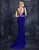 Nina Canacci - 7230 Dress in Blue and Purple
