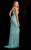 SCALA - 48625 Dress in Green and Blue