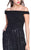 Shail K - Bejeweled Off The Shoulder Jumpsuit 1037 In Black