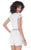 Shail K - Lace Romper with an Embellished Waist 1040 In White