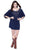 Shail K - Sparkling Bead Embellished Cocktail Dress 1070