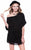 Shail K - Dazzling Bead Embellished Cocktail Dress 1071 in Black and Brown